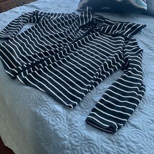 Jacket black and white